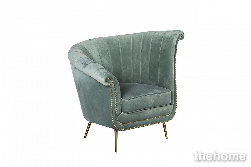 48MY-2682-L MNT GO Кресло велюр мятный (левое) 92*80*94см Garda Decor - 2