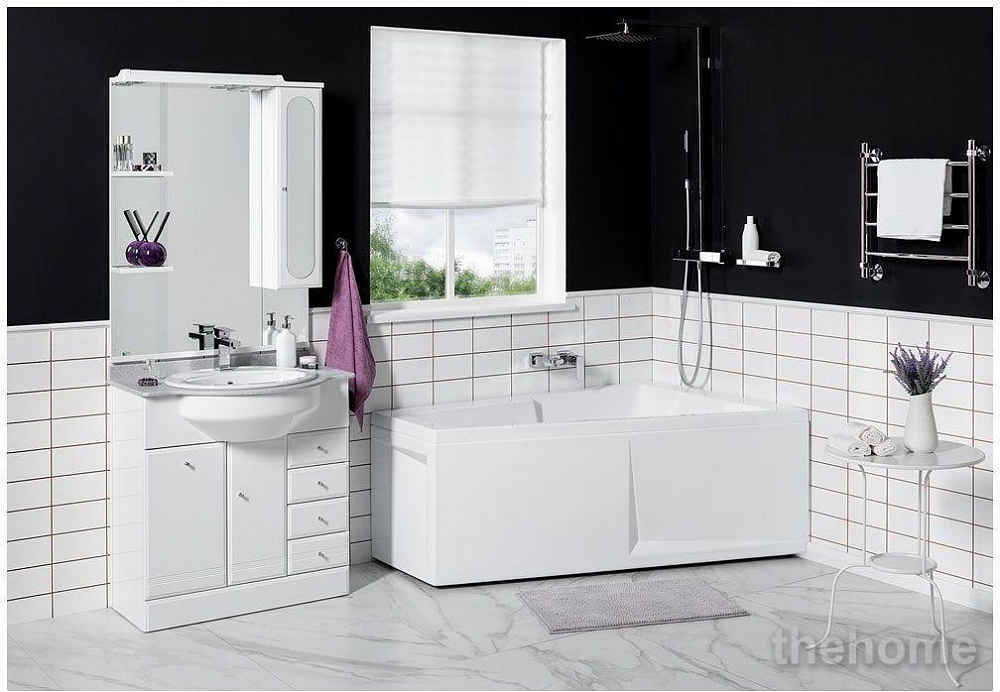 Зеркало-шкаф Aquanet Марсель 80 00100301 белый - 4