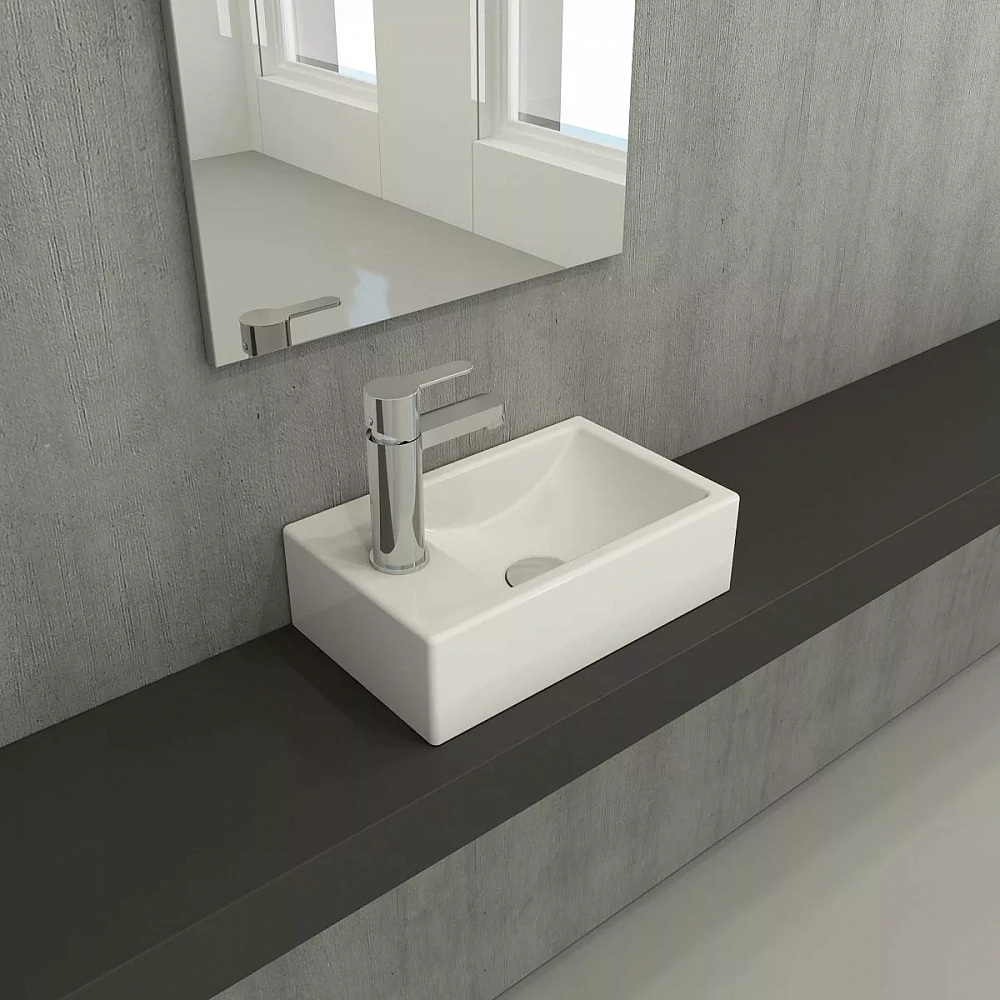 Раковина Bocchi Milano 1418-001-0126 белая - 3