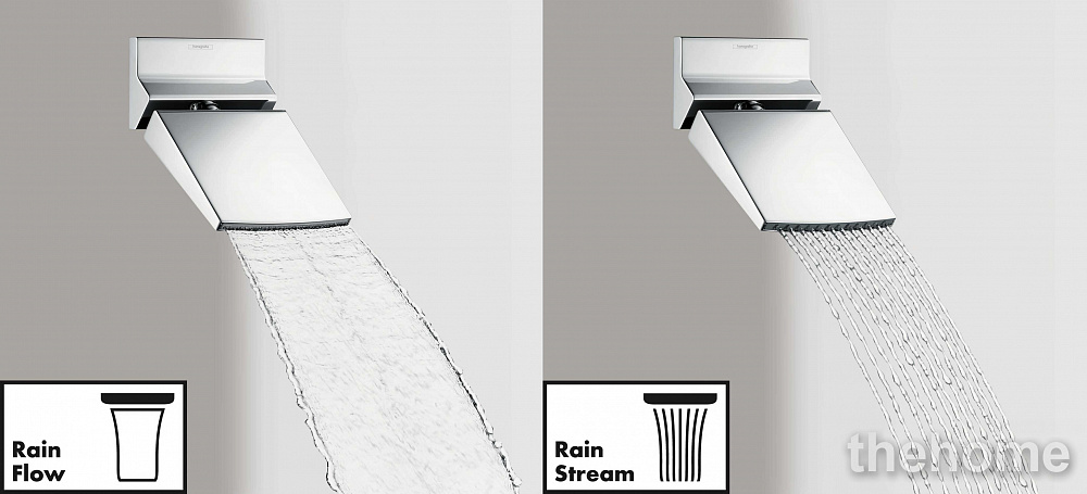 Верхний душ Hansgrohe Raindance 150 1jet 26443000 Rainfall Stream - 4