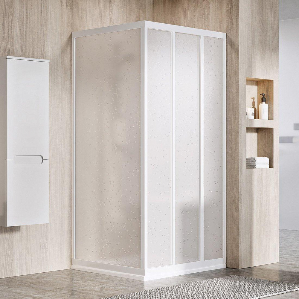 Душевая дверь Ravak SUPERNOVA ASDP3-130 белая+ Pearl - TheHome