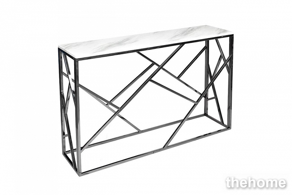 GY-CST2051214BLSM Консоль иск.мрамор/темн.хром 30*115*78см Garda Decor - 2