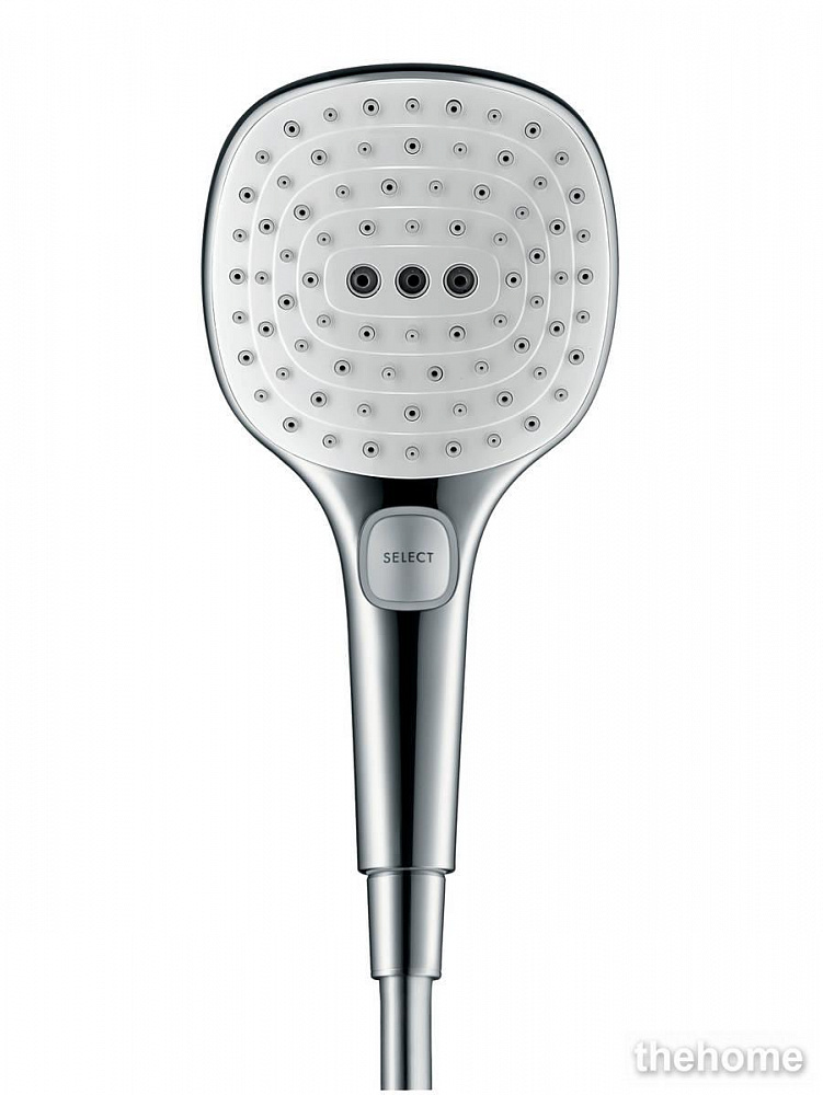 Ручной душ Hansgrohe Raindance Select E 120 Air 3jet 26520670, чёрный матовый - 4