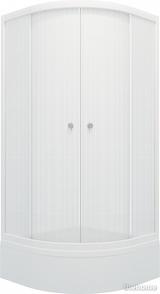 Душевой уголок Triton Стандарт 100х100 белый, Щ0000041041 - TheHome