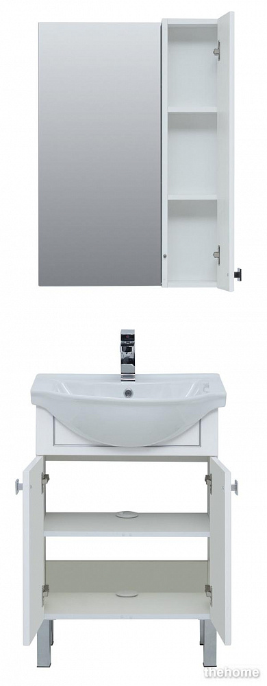 Зеркало-шкаф Aquanet Эрвин 60 00260300 белый - 7