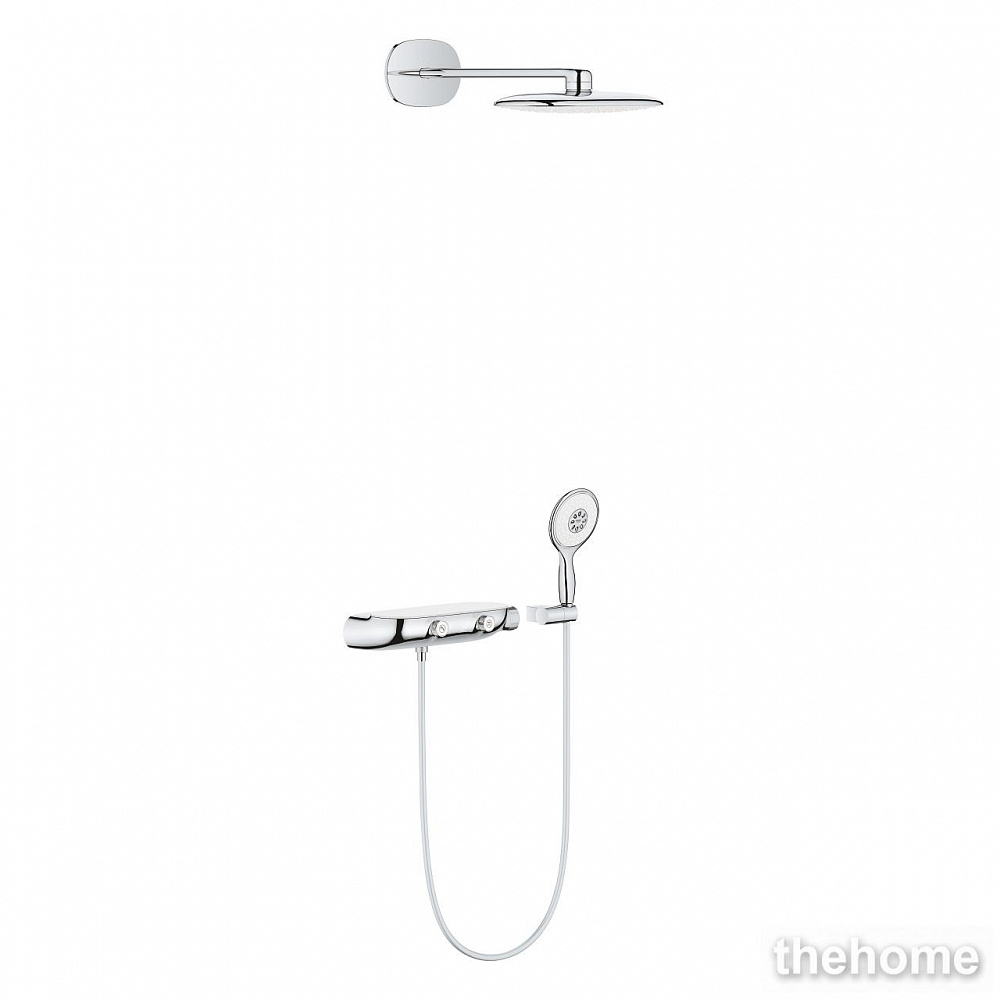 Душевой гарнитур Grohe Rainshower Smart Control 26446LS0 белая луна - TheHome