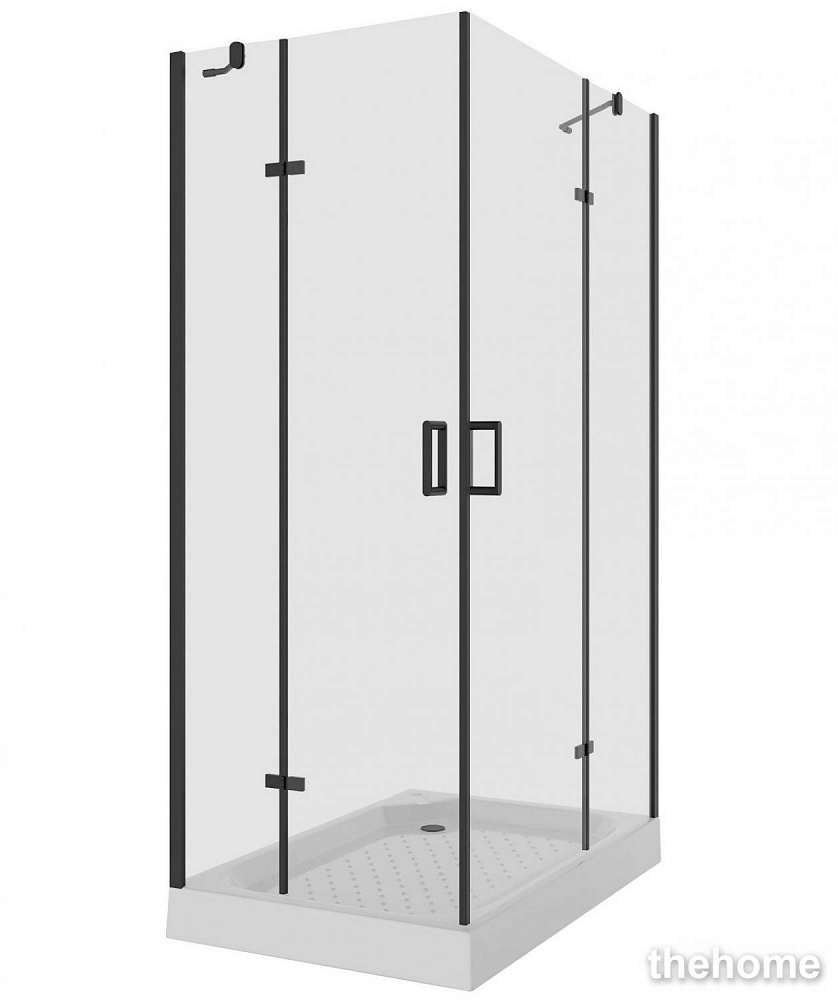 Душевой уголок Niagara Nova 68170811BLACK 120x80 см - TheHome