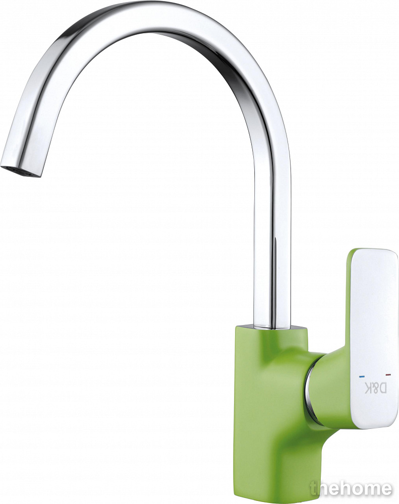 Смеситель D&K Berlin DA143241 для кухни, зеленый - TheHome