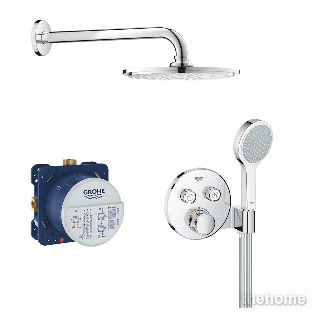 Душевой гарнитур Grohe Grohtherm SmartControl 34743000 - TheHome