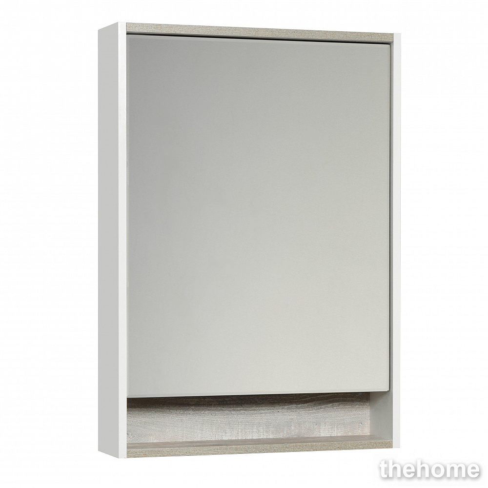 Зеркальный шкаф Aquaton Капри 60 1A230302KPDA0 бетон пайн - TheHome