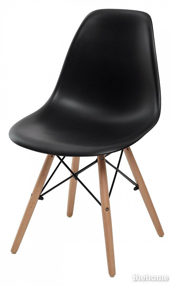 Стул М-Сити LUPINE8056BLKPPBCHW черный - TheHome