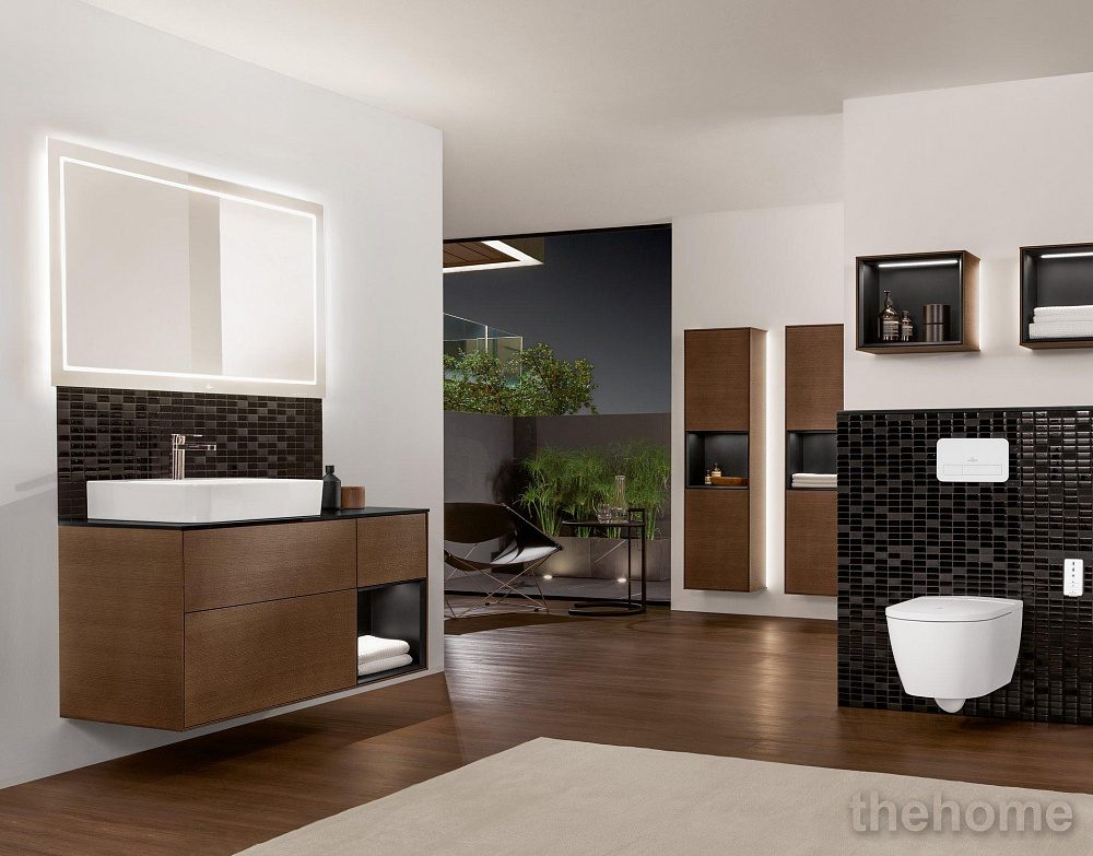 Унитаз-биде подвесной Villeroy&Boch ViClean - I100 V0E100R1, белый - 3