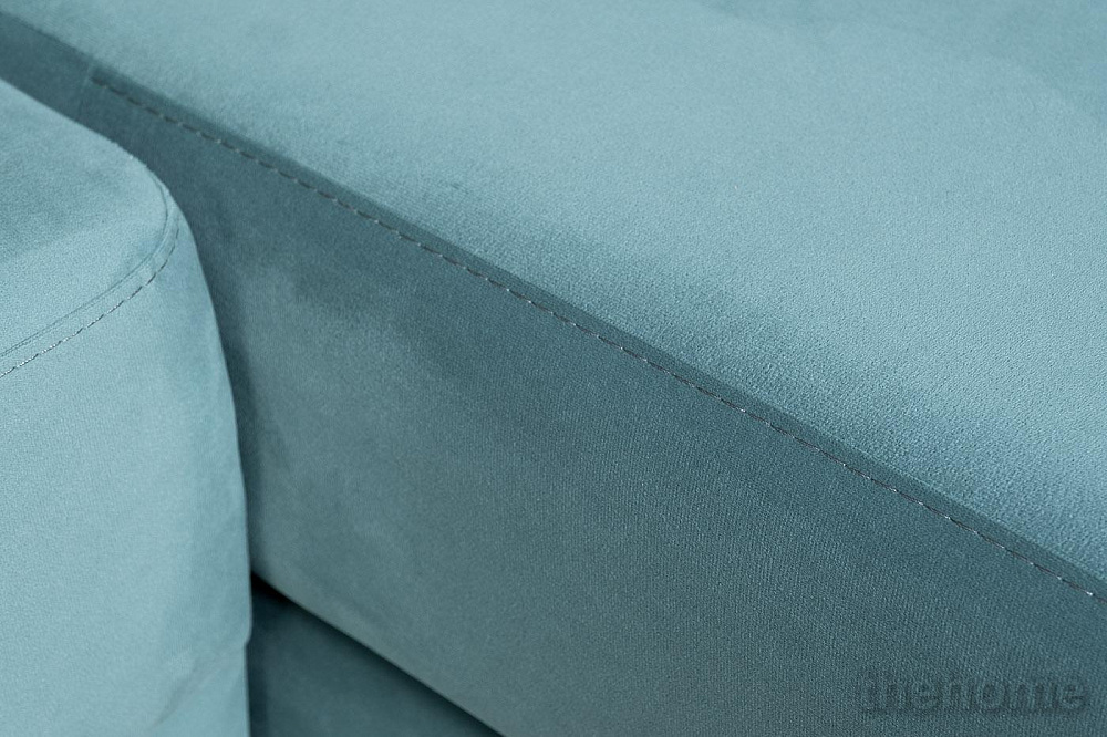 Диван Bergamo трехм.раскл.угл. правый вел.бирюз.Vel43 250*160*90 Garda Decor - 6