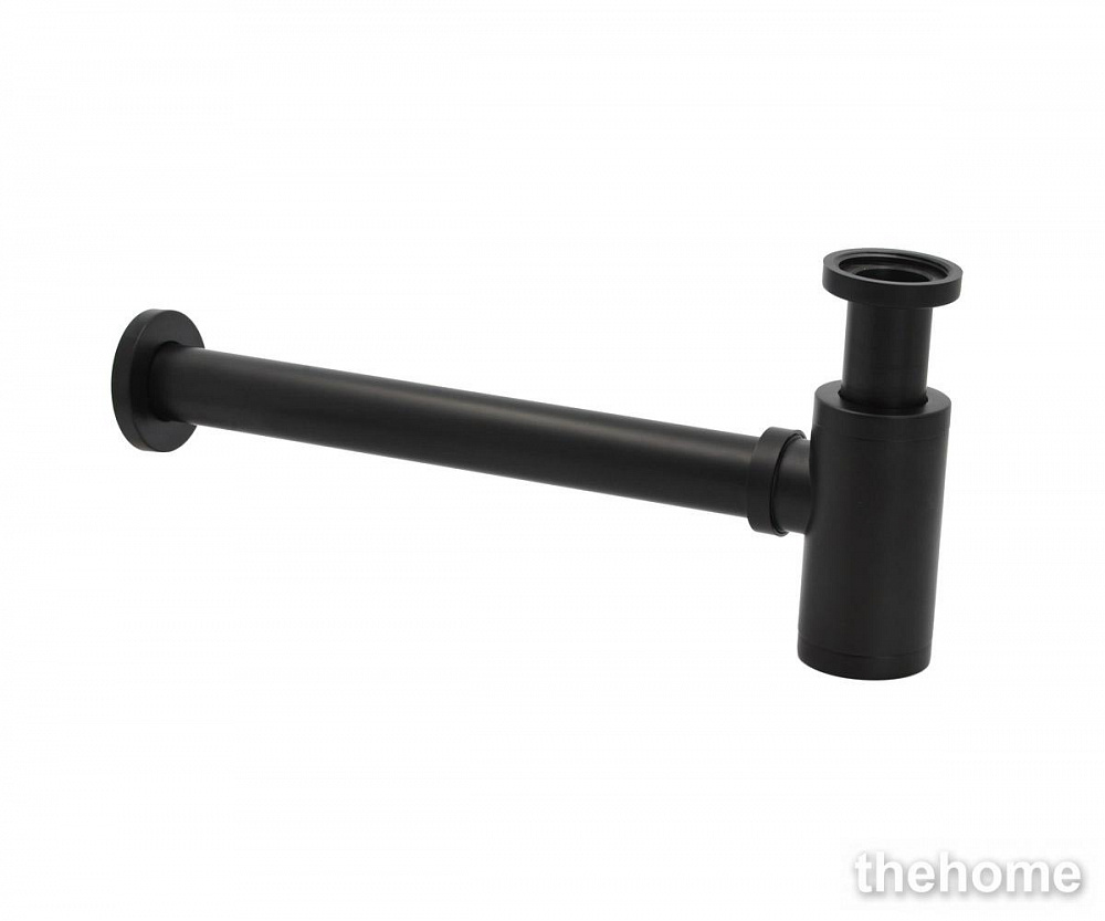 Сифон для раковины Bronze de Luxe чёрный 725B - TheHome