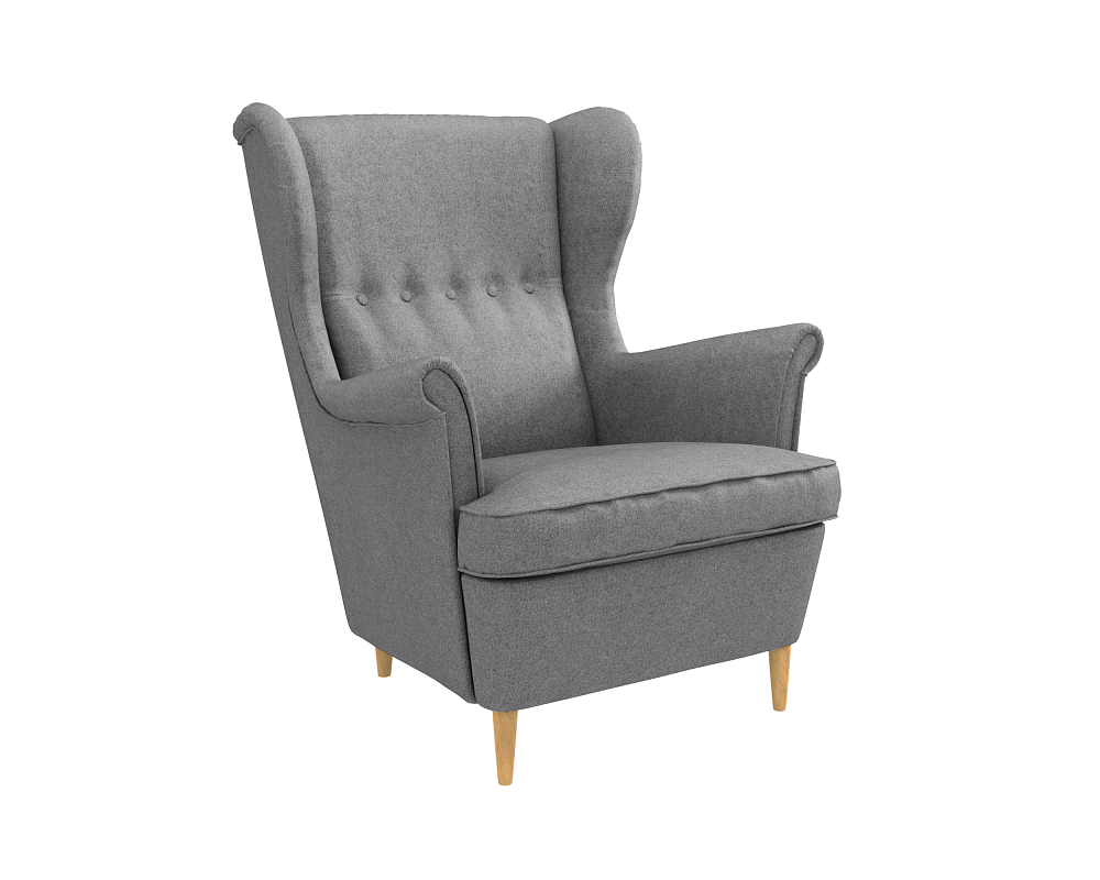Кресло DeeOne Бенон AAA41389003 серый - TheHome