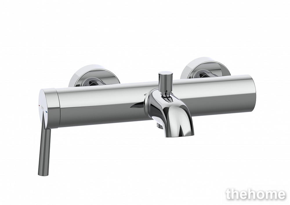 Смеситель Roca Pals 5A026DC00 для ванны с душем, хром - TheHome