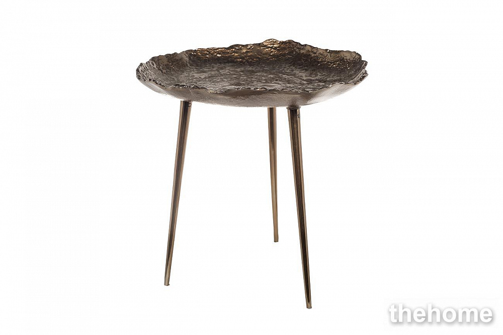 71PN-1401 Стол журнальный металл. цвет бронза 52*50*53см Garda Decor - TheHome