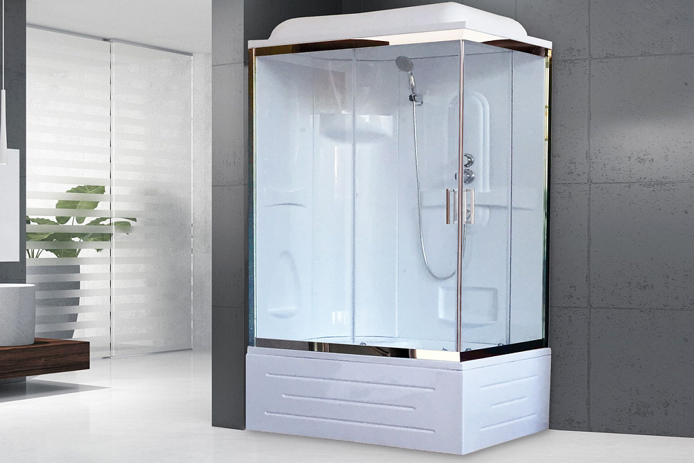 Душевая кабина Royal Bath RB 8100BP1-T-CH (прозрачное) L - 2