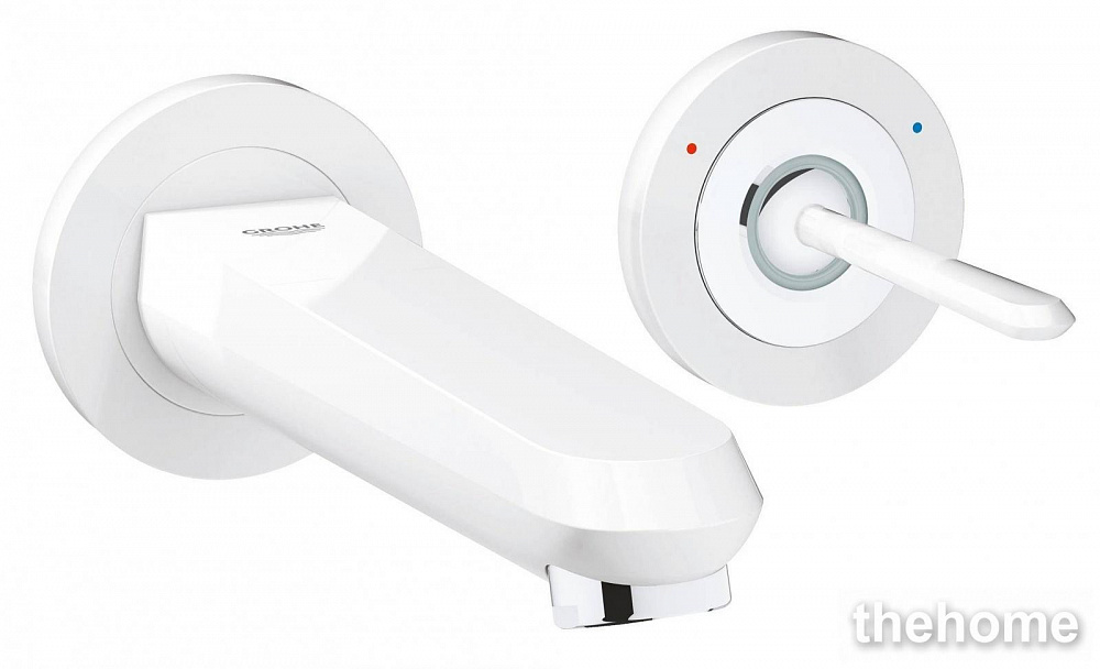 Смеситель для раковины Grohe Eurodisc Joy 19968LS0, белая луна - TheHome
