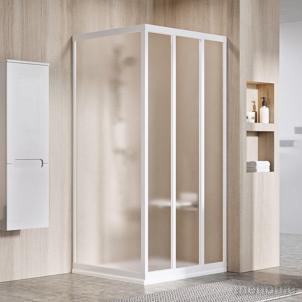 Душевая перегородка Ravak SUPERNOVA APSS-80 белая+ Grape - TheHome