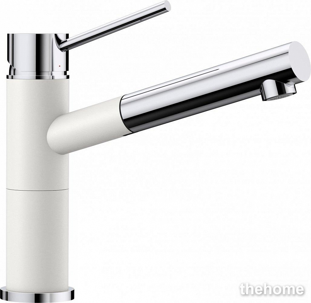 Смеситель Blanco Alta-S Compact 515327 хром / белый - TheHome