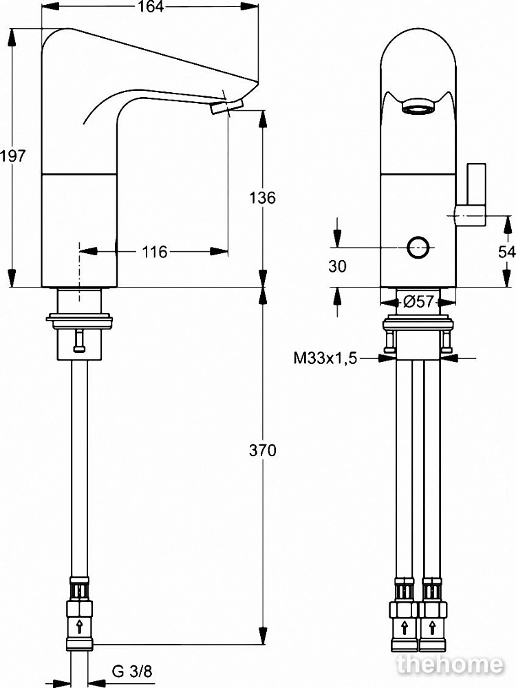 Смеситель Ideal Standard Ceraplus A4152AA для раковины - 2
