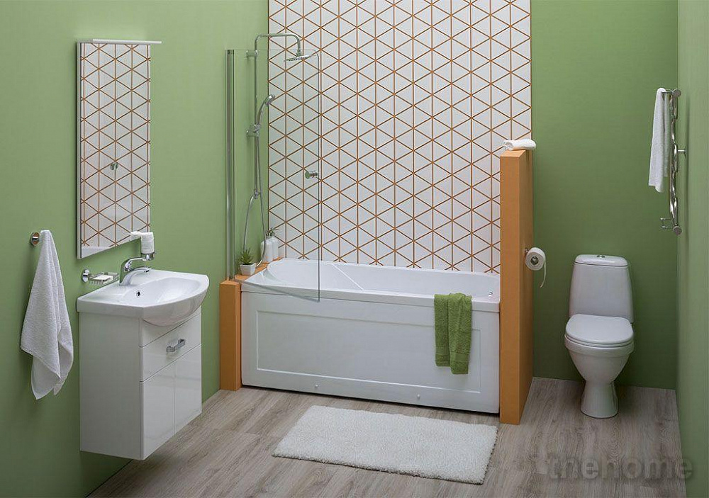 Тумба под раковину Aquanet Грейс 65 2 ящика дуб сонома - 9