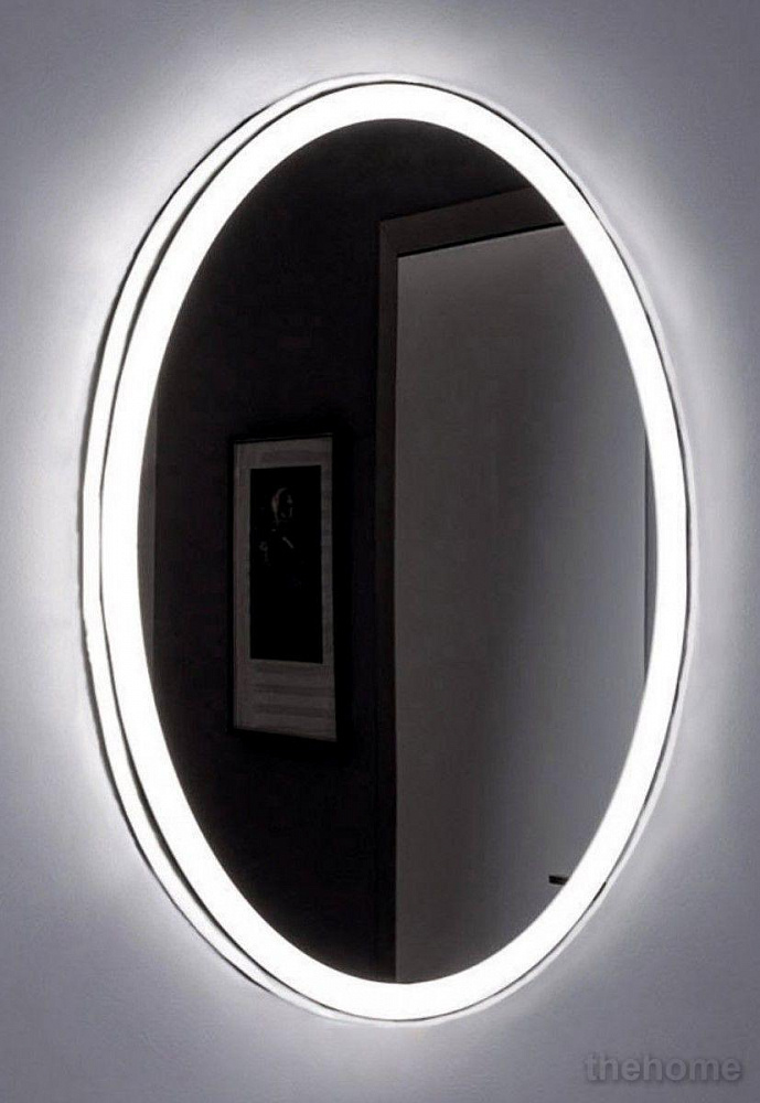 Зеркало Aquanet Комо 7085 с LED подсветкой 700х850x32 мм инфракрасный выключатель - 2