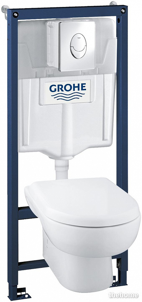 Комплект Grohe Solido 39191000 подвесной унитаз + инсталляция + кнопка - 2