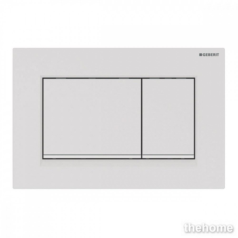 Клавиша смыва Geberit Sigma 115.883.01.1 белая - TheHome