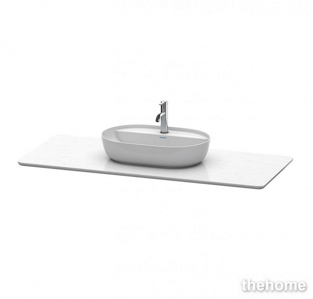 Раковина накладная Duravit Luv 0380600000 60х40х14 см белая - 5