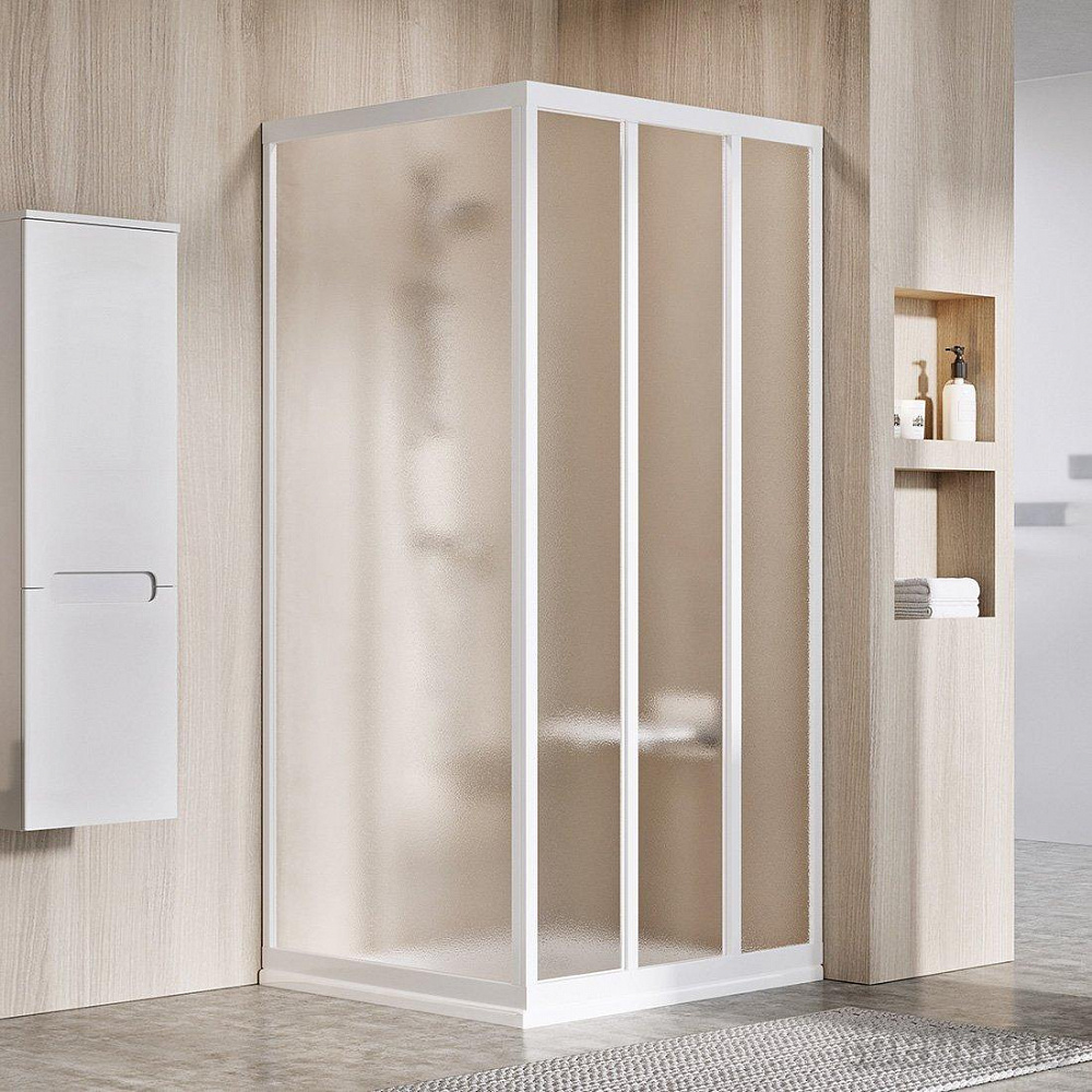 Душевая дверь Ravak SUPERNOVA ASDP3-130 белая+ Grape - TheHome