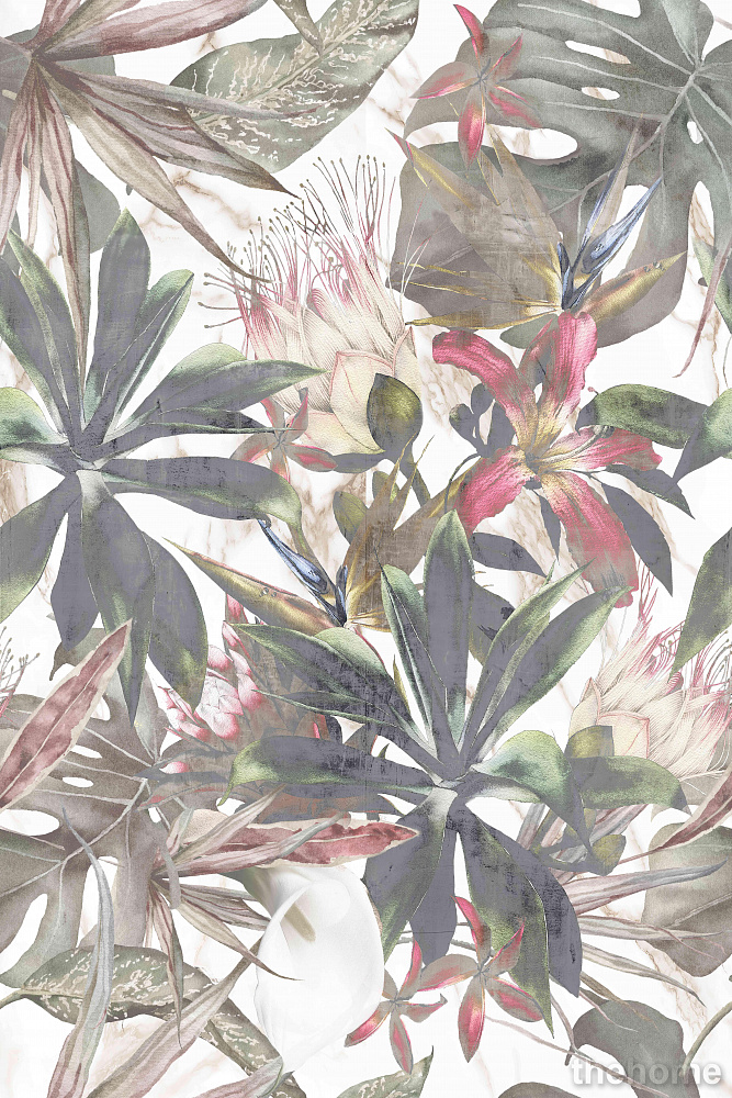 Плитка Shine flower 30х90 - TheHome