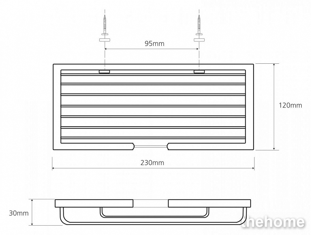 Полка Bemeta Cytro 104308072 - 2