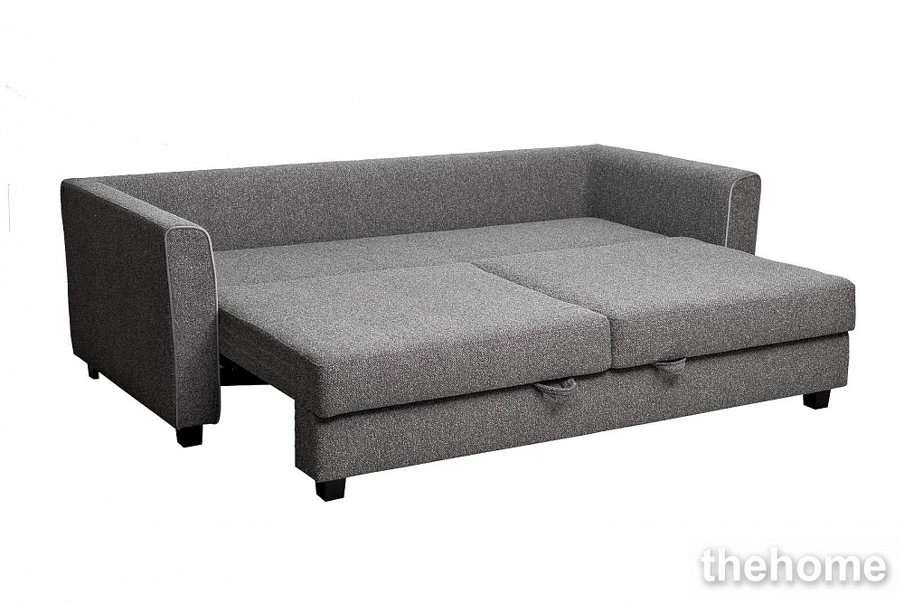 Диван Marco трехмест. раскл., букле серый Flona SER+Buta SER 225*102*92см Garda Decor - 3