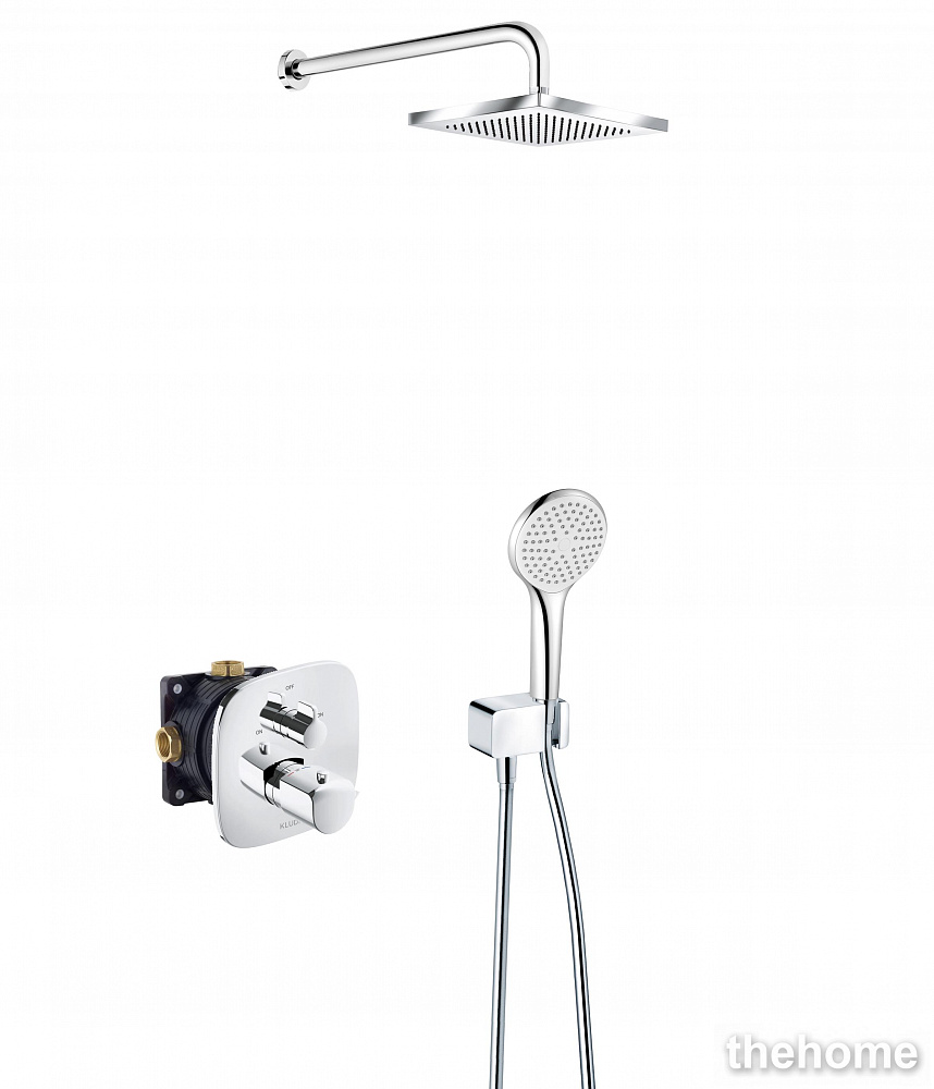 Душевой комплект Kludi Ameo 5 в 1, хром - TheHome