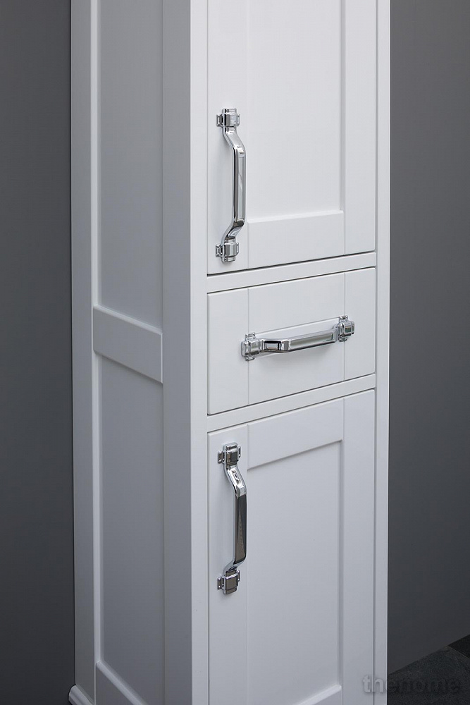 Шкаф-пенал Aquanet Денвер 36 L белый глянец - TheHome