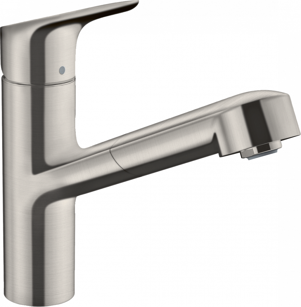 Смеситель Hansgrohe Focus M43 71842800 для кухонной мойки, под сталь - TheHome