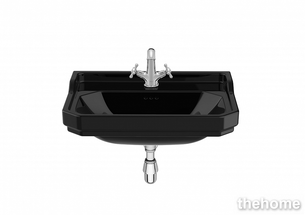 Раковина 65 см Roca Carmen 3270A1560 черный - TheHome