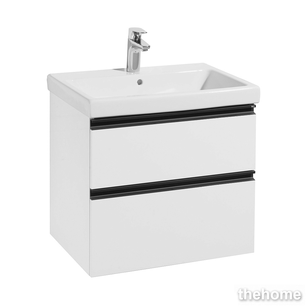 Тумба под раковину 60 см Roca Domi 857532806 белый глянец - TheHome