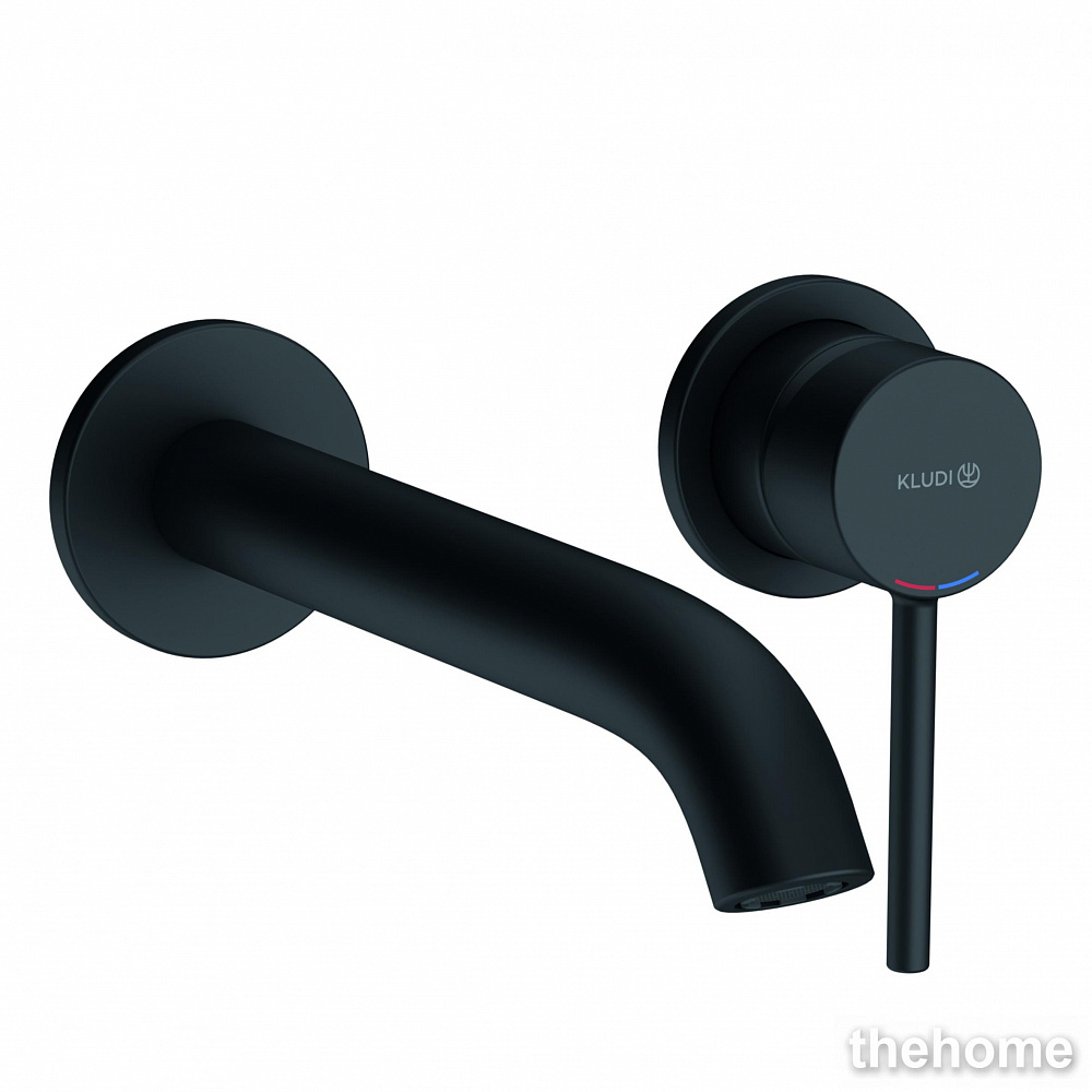 Cмеситель Kludi Bozz 382453976 для раковины черный матовый - TheHome