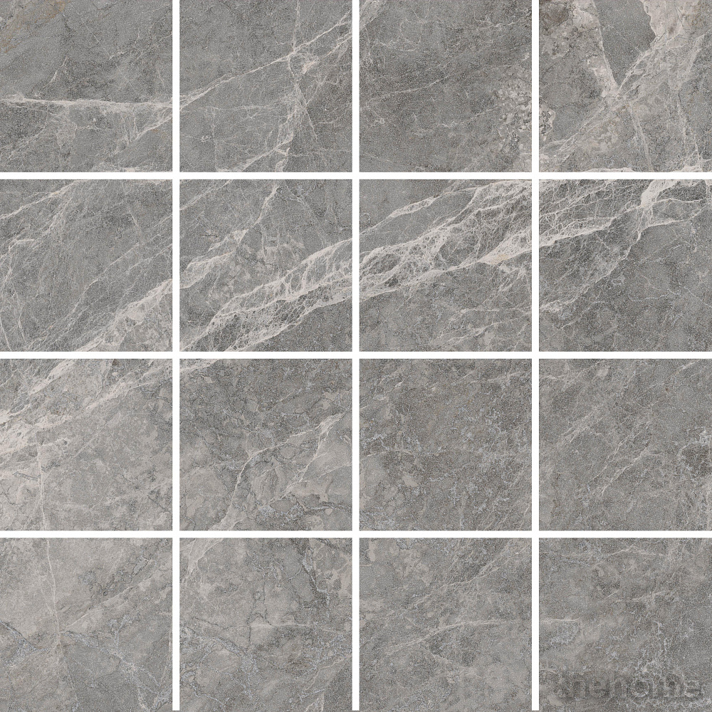 Мозаика Marmostone Темно-серый Матовый 7Рек (7,5х7,5) 30х30 - TheHome