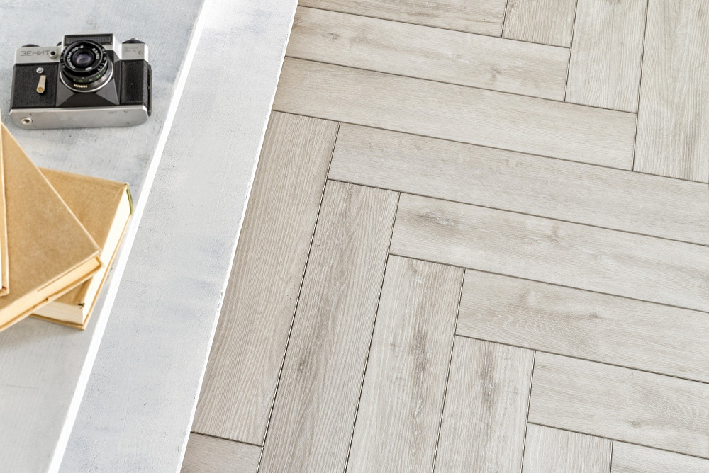 Каменно-полимерная плитка Alpine Floor Expressive Снежная лавина ECO 10-5 - TheHome