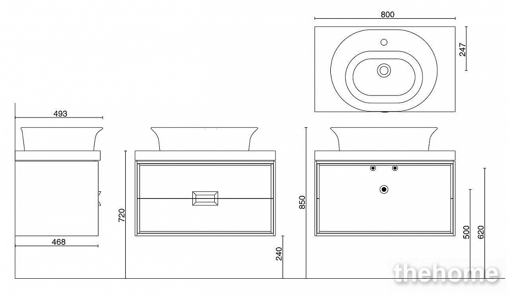 Столешница Kerama Marazzi Canaletto 80 см CN80.SG560400R песочный - 2