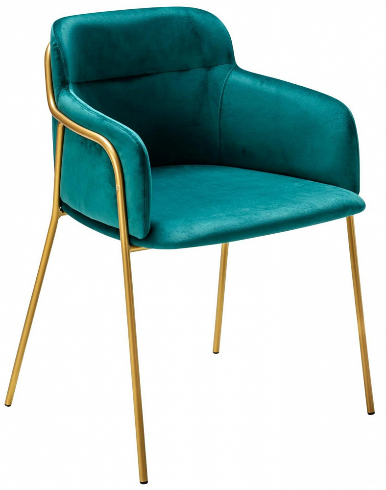 Кресло R-Home Strike Aquamarin gold - TheHome