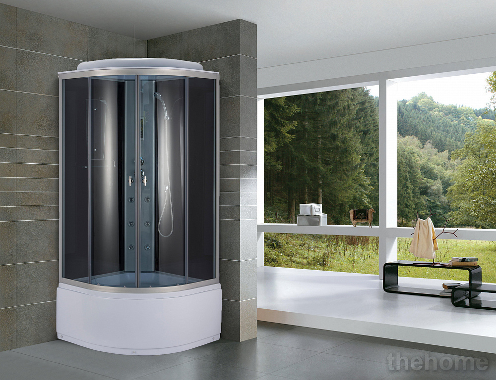 Душевая кабина Niagara Classic NG-3518-14 90x90x220 с гидромассажем стекло тонированное - TheHome