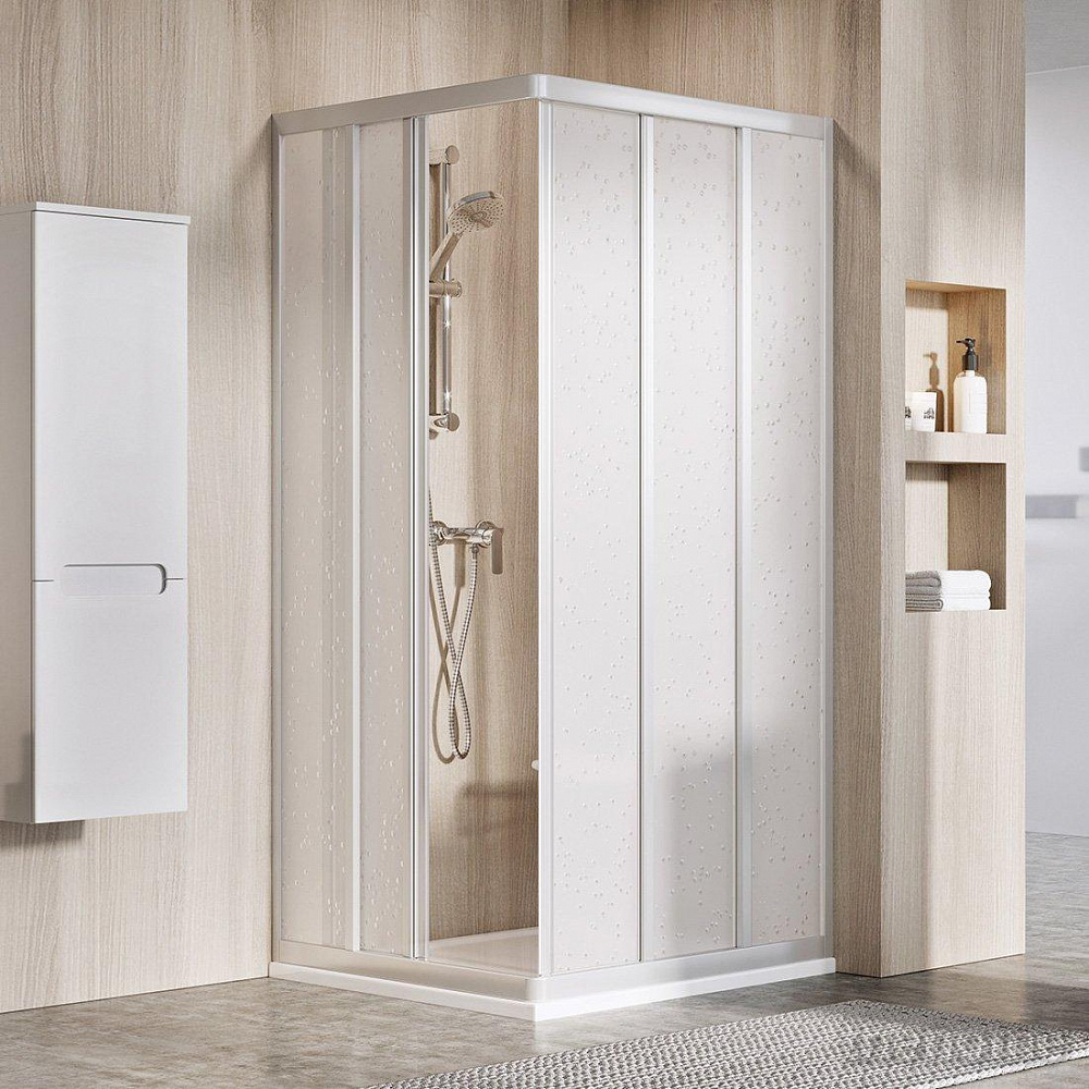 Душевой уголок Ravak Supernova ASRV3-90 198 сатин+Pearl 15V70UR211 - TheHome