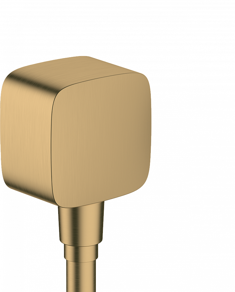 Шланговое подключение Hansgrohe FixFit 26457140, шлифованная бронза - TheHome