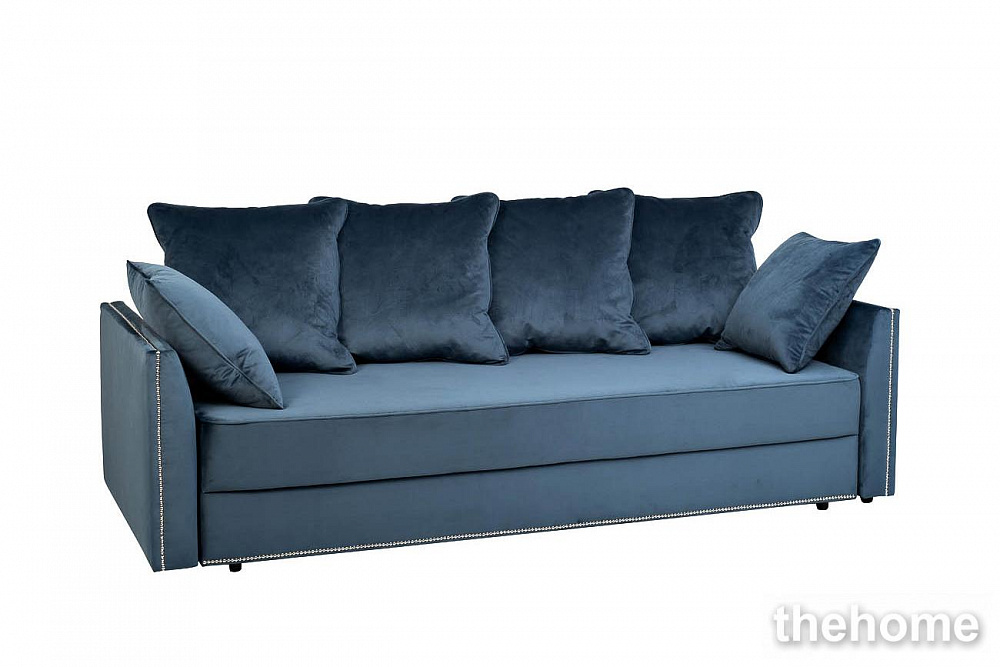 Диван Mores трехмест. раскл., велюр бирюзовый Bel36 226*103*94см Garda Decor - 2