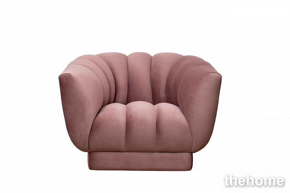 Кресло Fabio велюр розовый Colton 007-ROS 104*96*74см Garda Decor - TheHome